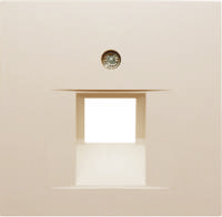 Centraalplaat UAE doos 1 x RJ45 Berker S1 creme 14078982 - thumbnail