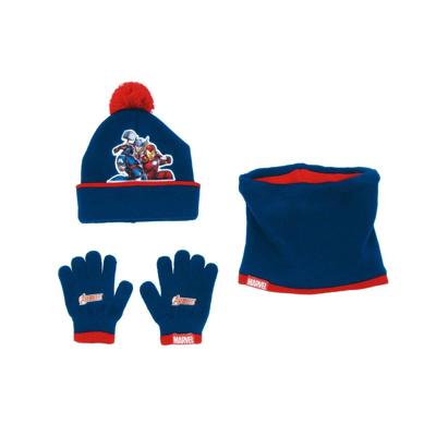 Muts, Handschoenen en Nekwarmer The Avengers Infinity Rood Muts, Handschoenen en Nekwarmer The Avengers Infinity Rood