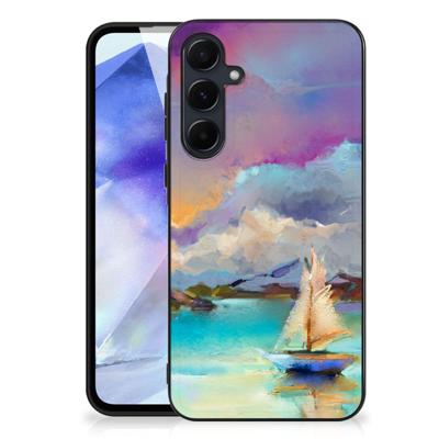 Kleurrijke Telefoonhoesje Samsung Galaxy A55 Boat Kleurrijke Telefoonhoesje Samsung Galaxy A55 Boat