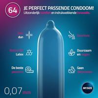 My Size - Natural Latex Condom 64 Width 3 St. - thumbnail