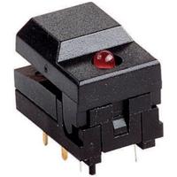 Weltron 604108 Druktoets 12 V 0.03 A 1x uit/(aan) Moment Rood (l x b x h) 17.5 x 12.5 x 15 mm 1 stuk(s) - thumbnail