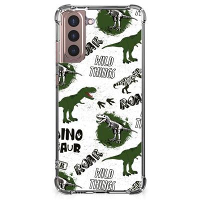 Case Anti-shock voor Samsung Galaxy S21 Plus Dinosaurus Case Anti-shock voor Samsung Galaxy S21 Plus Dinosaurus
