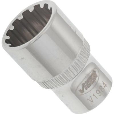Vigor V1984 Dop (zeskant) Dopsleutelinzetstuk 11 mm 1/4 (6.3 mm)