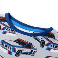 Kinderpyjama met korte mouwen 116 grijs - thumbnail