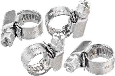 Cornat spanring 8-12mm (1/4) 4st rvs - t3083000