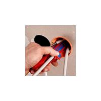 Knipex Universeel stripgereedschap | totale lengte 130 mm voor linkshandig | 1 stuk - 16 95 02 SB - 16 95 02 SB - thumbnail