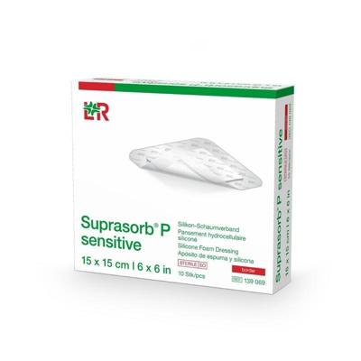 Suprasorb P sensitive border 15 x 15 (10 st)