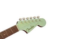 Fender Newporter Player Surf Green WN White Pickguard elektrisch-akoestische westerngitaar - thumbnail