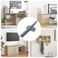 Zachte Sluitdempers 1161 pcs Grijs 125 x 47 x 15 mm PP - thumbnail