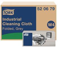 Tork Industrial 520679 gevouwen reinigingsdoek Grijs W4 - 120 vellen - thumbnail