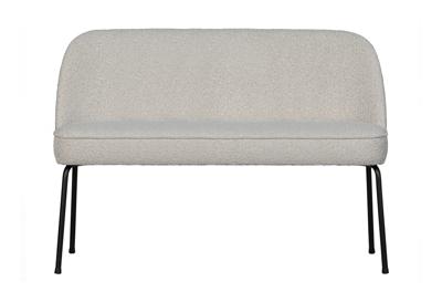 WOOOD Eetkamerbank 'Vogue' Bouclé, kleur Naturel