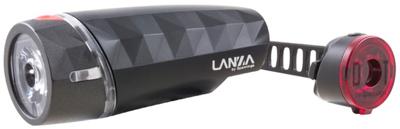 Spanninga Verlichtingsset lanza + dot rear batterij