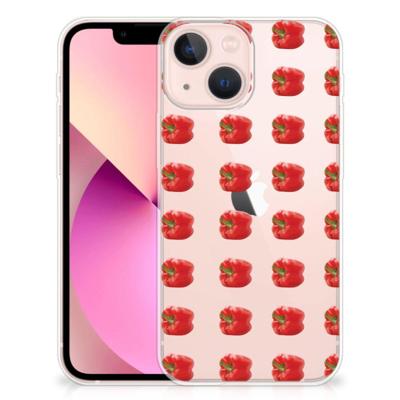 iPhone 13 mini | Siliconen Case | Paprika Red
