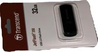 Transcend JetFlash® 350 USB-stick 32 GB Zwart TS32GJF350 USB-A 2.0 - thumbnail