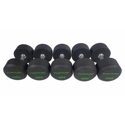 Tunturi Pro PU dumbells 34-42 kg set