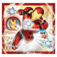 Clementoni legpuzzel super color vierkant marvel avengers, 3x48st. - thumbnail