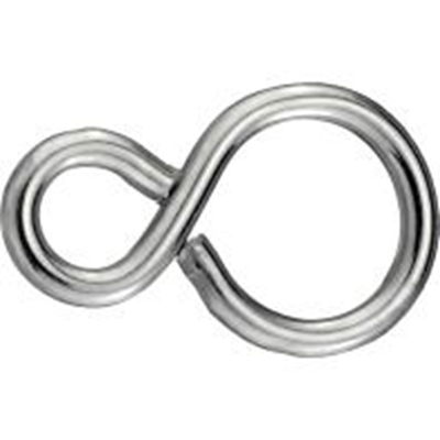Connex s-haak gesloten 27mm 10st ni - ky6550015 Connex s-haak gesloten 27mm 10st ni - ky6550015
