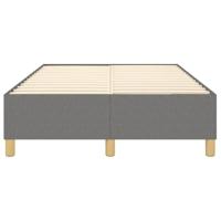 Bedframe zonder matras 120x200 cm stof donkergrijs - thumbnail