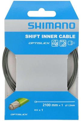 Shimano versnellingsbinnenkabel 210 cm x 1,2 mm RVS