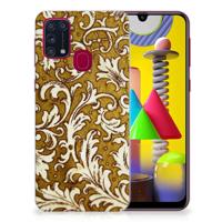 Siliconen Hoesje Samsung Galaxy M31 Barok Goud - thumbnail