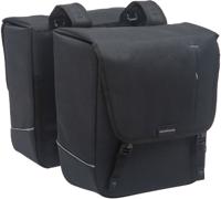 Newlooxs Nova double - zwarte dubbele fietstas voor elektrische fietsen - waterafstotend - 32l - thumbnail