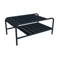 Fermob Luxembourg tuintafel laag 90x55 cm Deep Blue - thumbnail