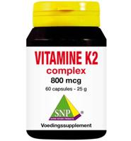 Vitamine K2 complex 800mcg 60 Capsules - thumbnail