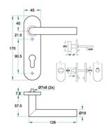 Krukgarn TESSA PL rvs mat SL72 KS - thumbnail