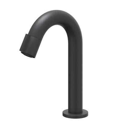 IVY Pact Fonteinkraan Gebogen - Opbouw - Laag - Mat Zwart