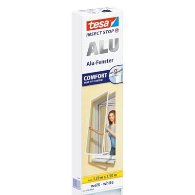 tesa ALU COMFORT 55195-00002-00 Vliegenhor (b x h) 1200 mm x 1500 mm Wit 1 stuk(s) tesa ALU COMFORT 55195-00002-00 Vliegenhor (b x h) 1200 mm x 1500 mm Wit 1 stuk(s)