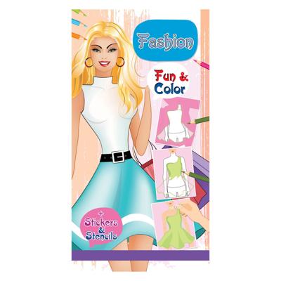 Boek Specials Nederland BV Fashion fun & color kleurboek