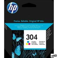Originele inkt cartridge HP DESKJET 3720 - Nº304 Tricolor (60 Stuks) - thumbnail