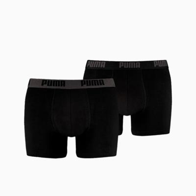 Puma 2 herenboxers (Zwart, M)