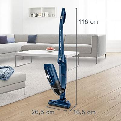 Bosch BCHF216S Steelstofzuiger zonder zak Blauw - thumbnail