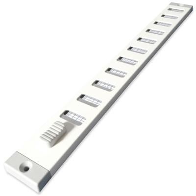 Aluminium Afsluitbaar Schuifrooster Opbouw 300 X 30mm - Wit Aluminium Afsluitbaar Schuifrooster Opbouw 300 X 30mm - Wit