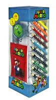 Kids Licensing Super mario stationery set tower, 35dlg. - thumbnail