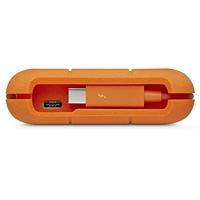 LaCie Rugged 4 TB Externe harde schijf (2,5 inch) USB-C Zilver, Oranje STFR4000800 - thumbnail