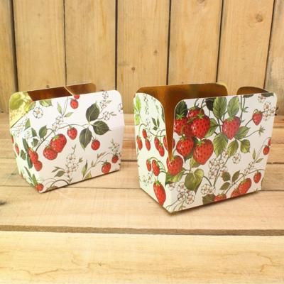 Bonbon doosjes - Chocolade doosje - Aardbei HOOG - 24 stuks