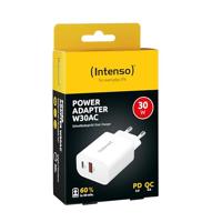 Intenso W30AC USB-oplader 30 W 1x USB-A, 1x USB-C Wit Binnen USB Power Delivery (USB-PD) - thumbnail