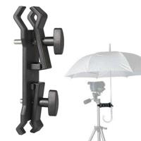 Buiten camera parapluhouder clip beugel stand klem fotografie accessoire - thumbnail