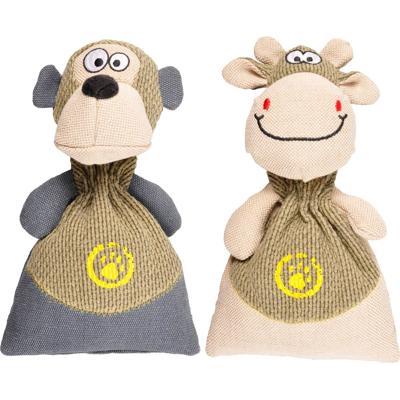 Hondenspeelgoed Agena Koe en Aap 19 x 9 x 28 cm Flamingo Zwart Hondenspeelgoed Agena Koe en Aap 19 x 9 x 28 cm Flamingo Zwart