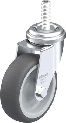 Blickle LRA-PATH 75G-GS10 Zwenkwiel Wieldiameter: 75 mm Draagvermogen (max.): 75 kg 1 stuk(s)