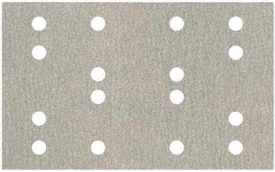 Metabo 635203000 Zelfklevende bladen 80 x 133 mm, P 240, 16 gaten, met klittenbandbevestiging (SRA)