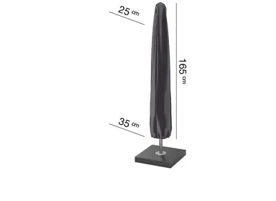 Stokparasolhoes H165x25/35 AeroCover - Aerocover