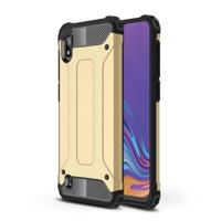 Magic Armor TPU + PC combinatie Case voor Galaxy A10 (goud) - thumbnail