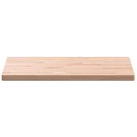 Tafelblad rechthoekig 60x40x2,5 cm massief beukenhout - thumbnail