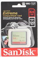 SanDisk Extreme® CF-kaart 64 GB - thumbnail