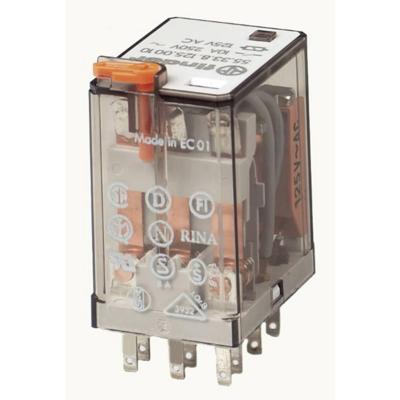 Finder 55.33.8.110.5000 Steekrelais 110 V/AC 10 A 3x wisselcontact 1 stuk(s) Finder 55.33.8.110.5000 Steekrelais 110 V/AC 10 A 3x wisselcontact 1 stuk(s)