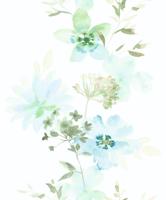 Novamur Kylie Behang met aquarel bloemen - 81624 - thumbnail
