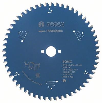 Bosch Accessoires Cirkelzaagblad Expert for Aluminium 190X30X2.6/1.6X56T - 2608644102 Bosch Accessoires Cirkelzaagblad Expert for Aluminium 190X30X2.6/1.6X56T - 2608644102